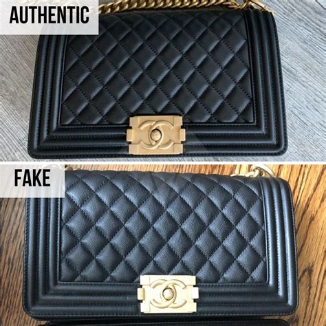 how to tell fake chanel boy bag|real authentic chanel handbags.